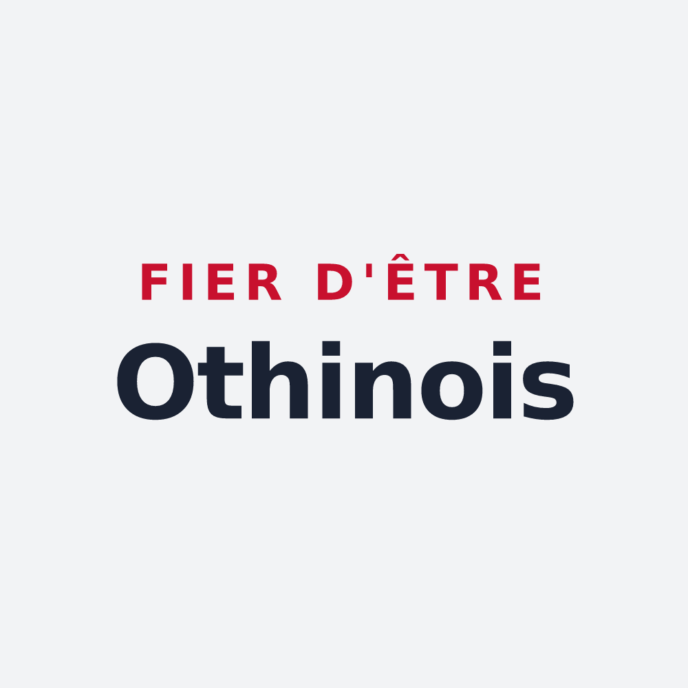 Poster « Fier d'être Othinois » — design pour Othe