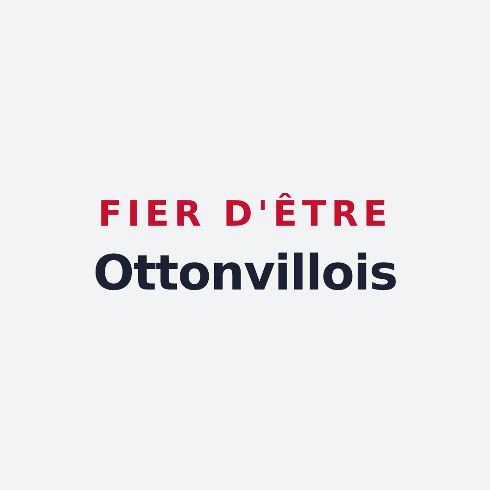 Poster « Fier d'être Ottonvillois » — design pour Ottonville