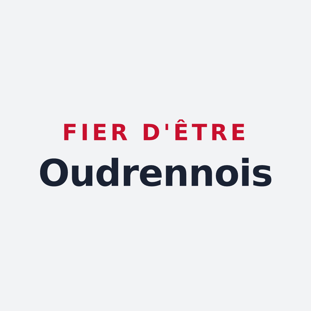Poster « Fier d'être Oudrennois » — design pour Oudrenne