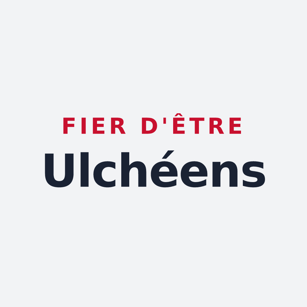 Poster « Fier d'être Ulchéens » — design pour Oulchy-le-Château