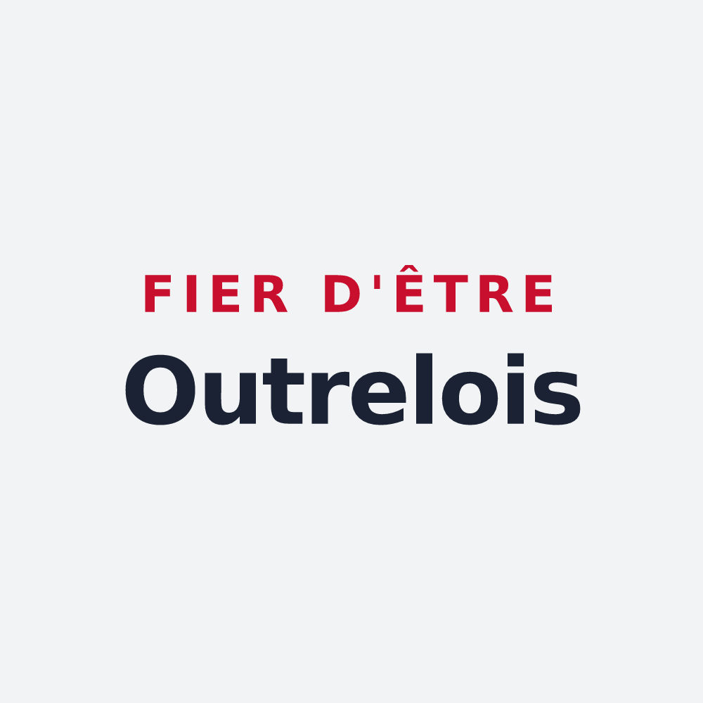 Poster « Fier d'être Outrelois » — design pour Outreau