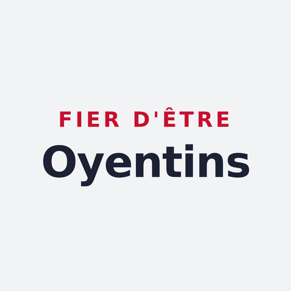 Poster « Fier d'être Oyentins » — design pour Oyeu