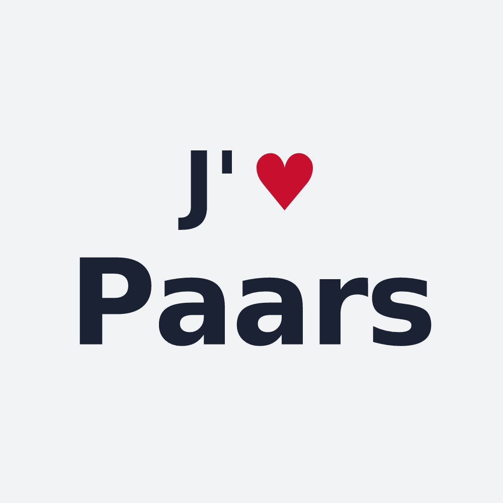 Poster personnalisé Paars — design J'aime Paars