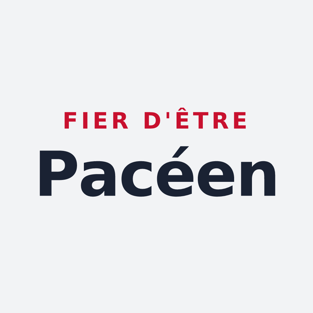 Poster « Fier d'être Pacéen » — design pour Pacé
