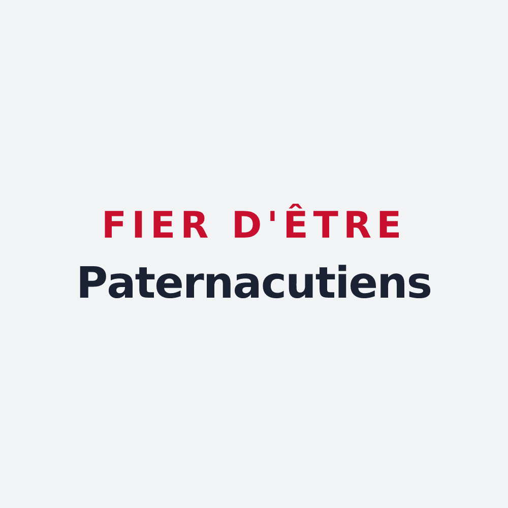 Poster « Fier d'être Paternacutiens » — design pour Pagney-derrière-Barine