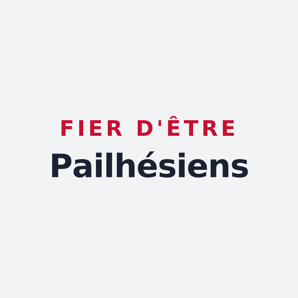 Poster « Fier d'être Pailhésiens » — design pour Pailhès