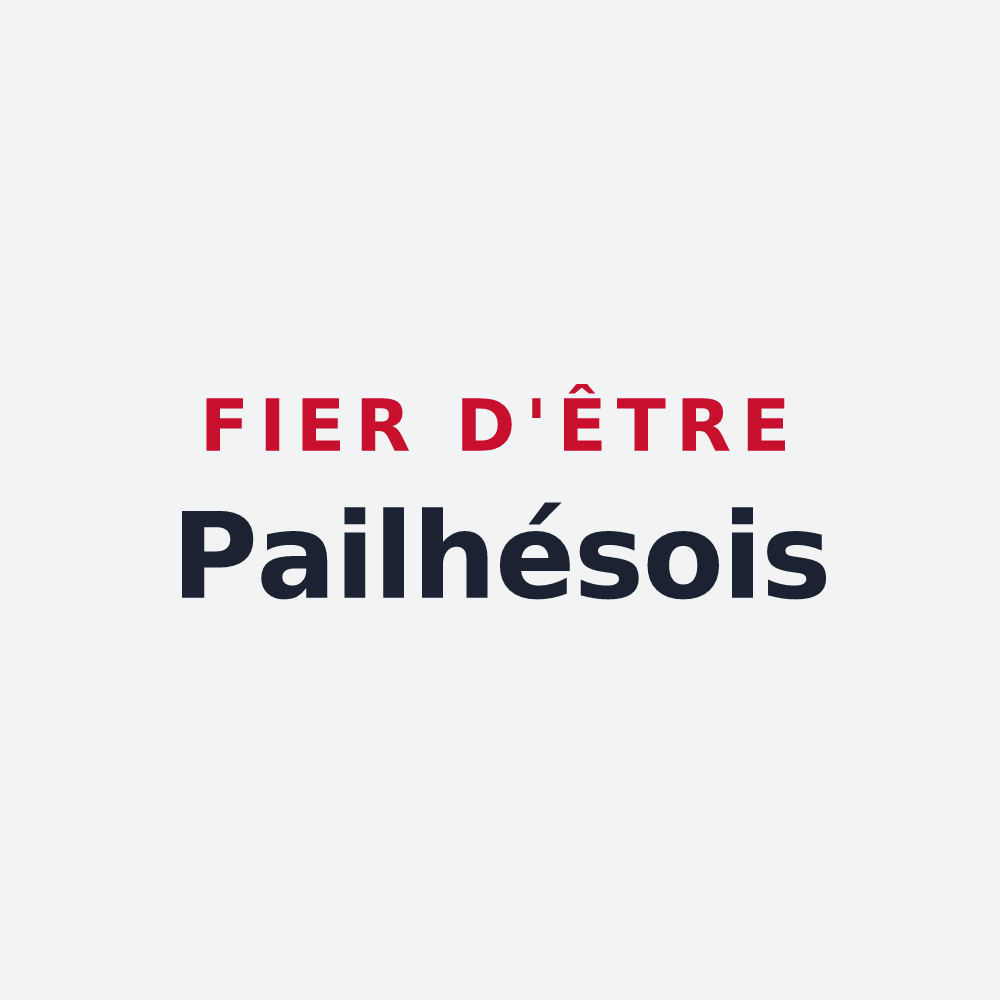 Poster « Fier d'être Pailhésois » — design pour Pailhès