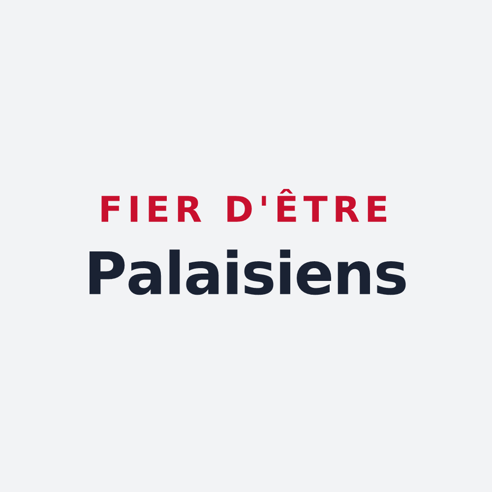 Poster « Fier d'être Palaisiens » — design pour Palaiseau