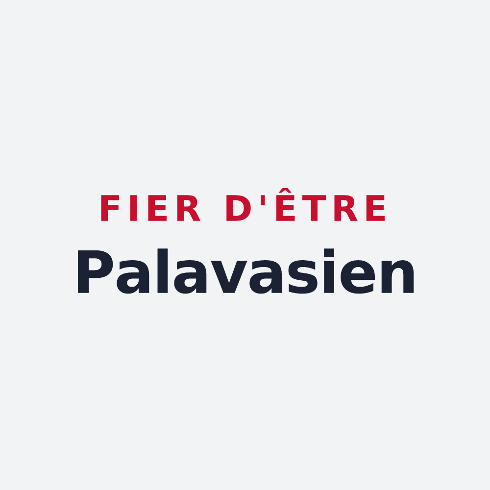 Poster « Fier d'être Palavasien » — design pour Palavas-les-Flots