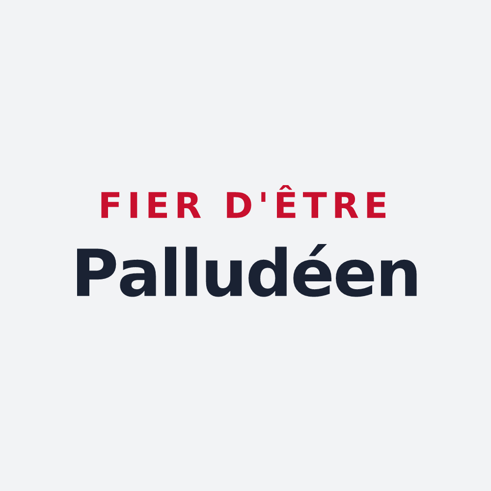 Poster « Fier d'être Palludéen » — design pour Palluau