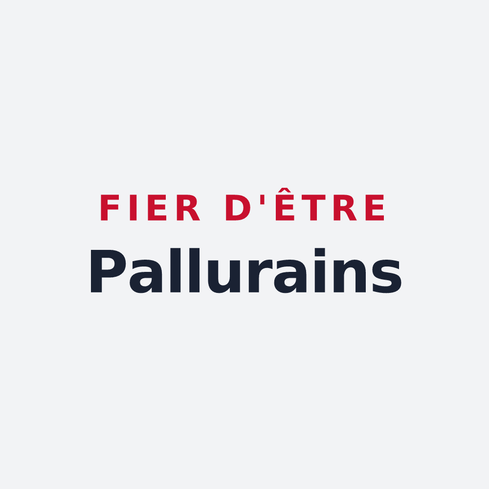 Poster « Fier d'être Pallurains » — design pour Pallud