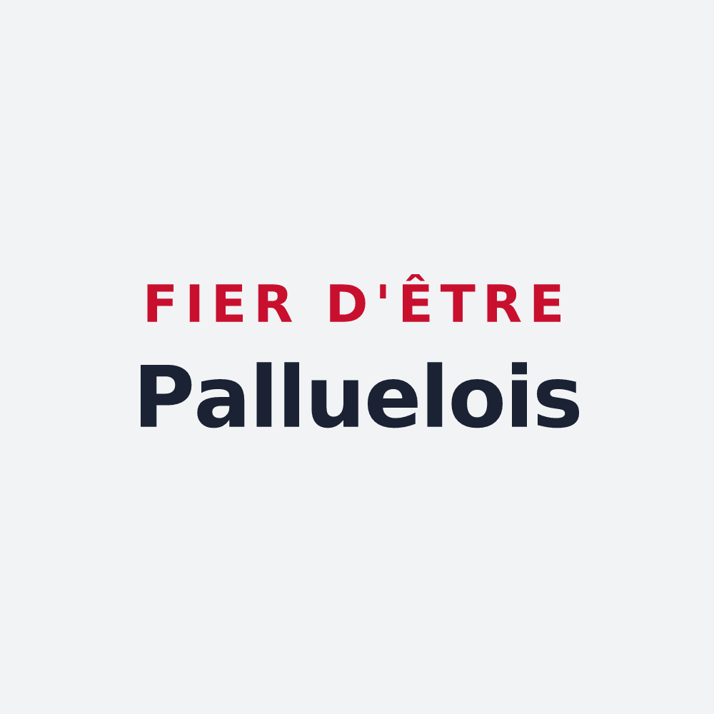 Poster « Fier d'être Palluelois » — design pour Palluel