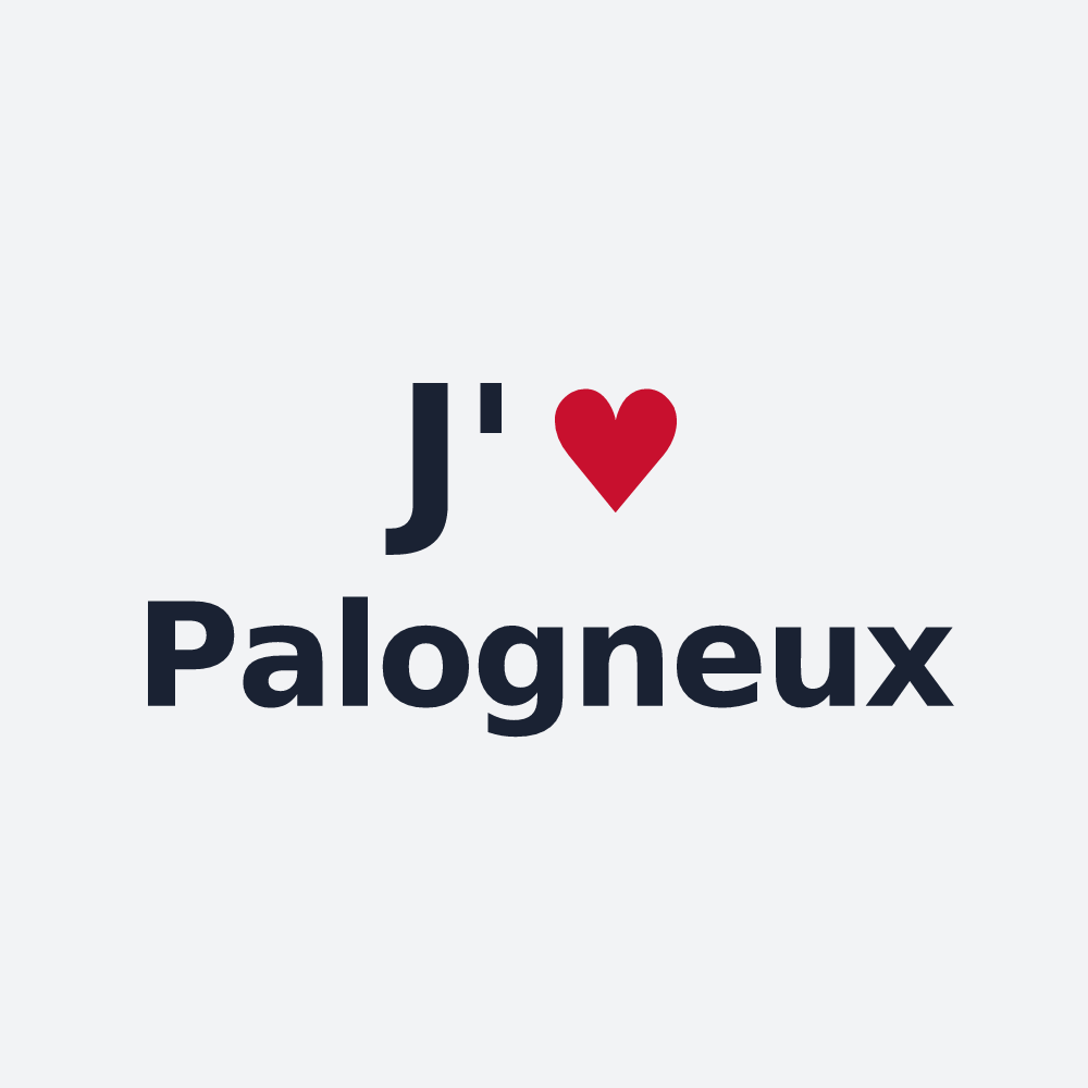 Poster personnalisé Palogneux — design J'aime Palogneux