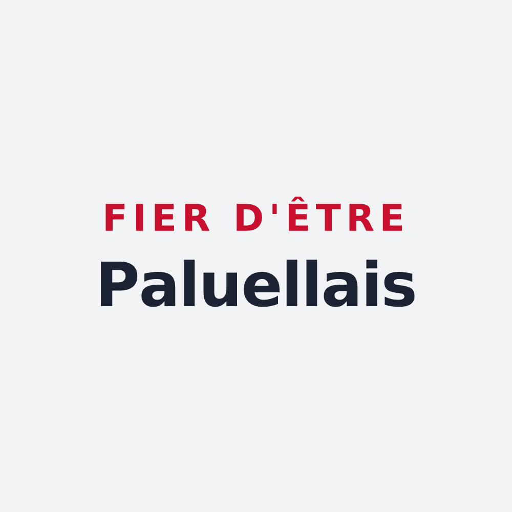 Poster « Fier d'être Paluellais » — design pour Paluel