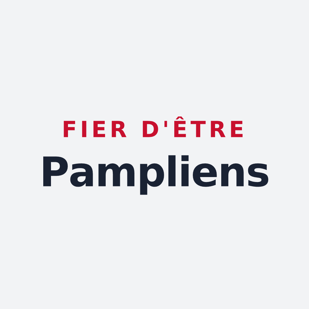 Poster « Fier d'être Pampliens » — design pour Pamplie