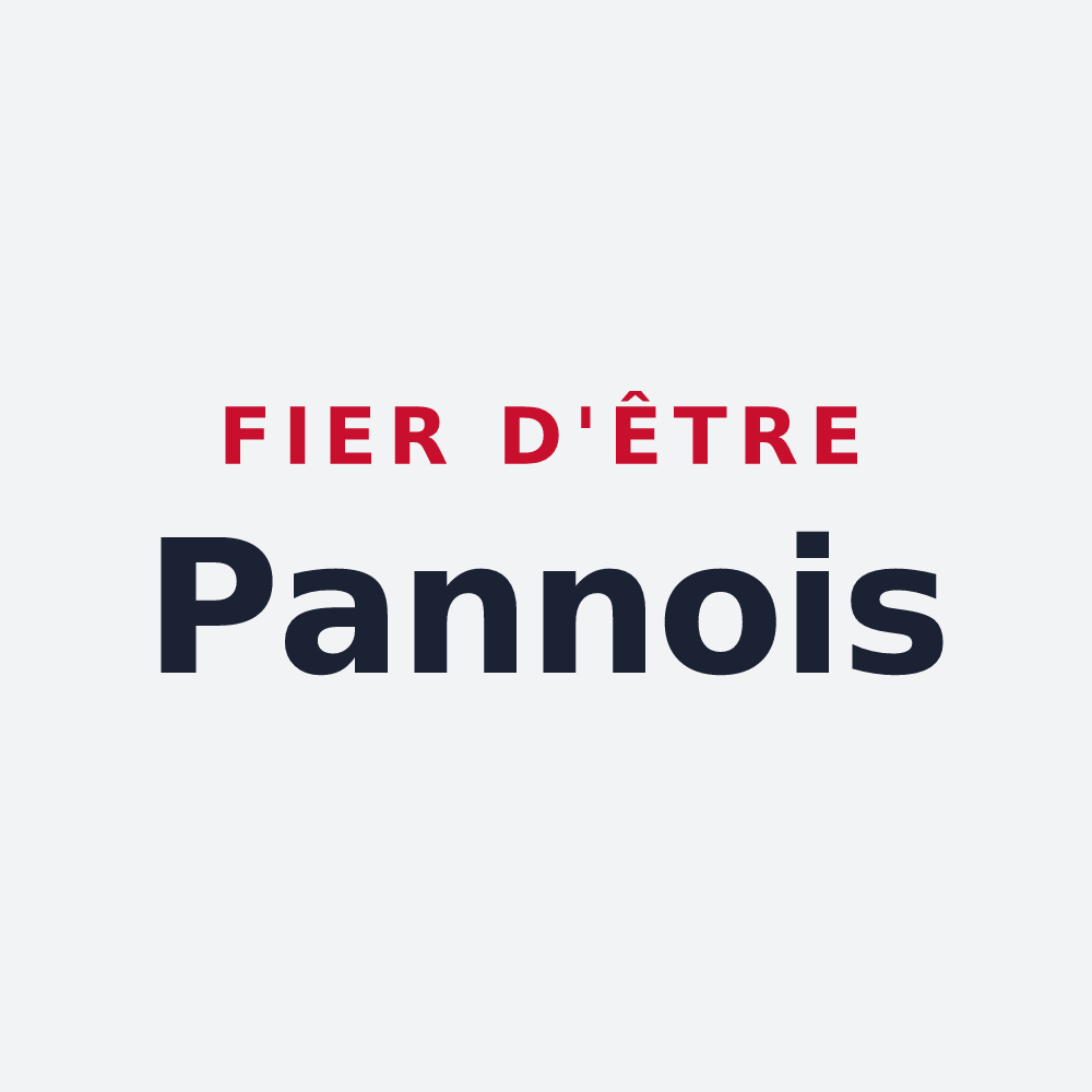 Poster « Fier d'être Pannois » — design pour Pannes