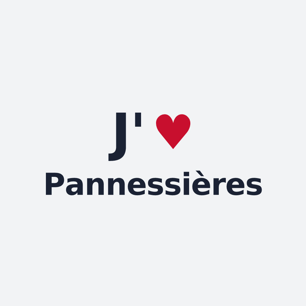 Poster personnalisé Pannessières — design J'aime Pannessières