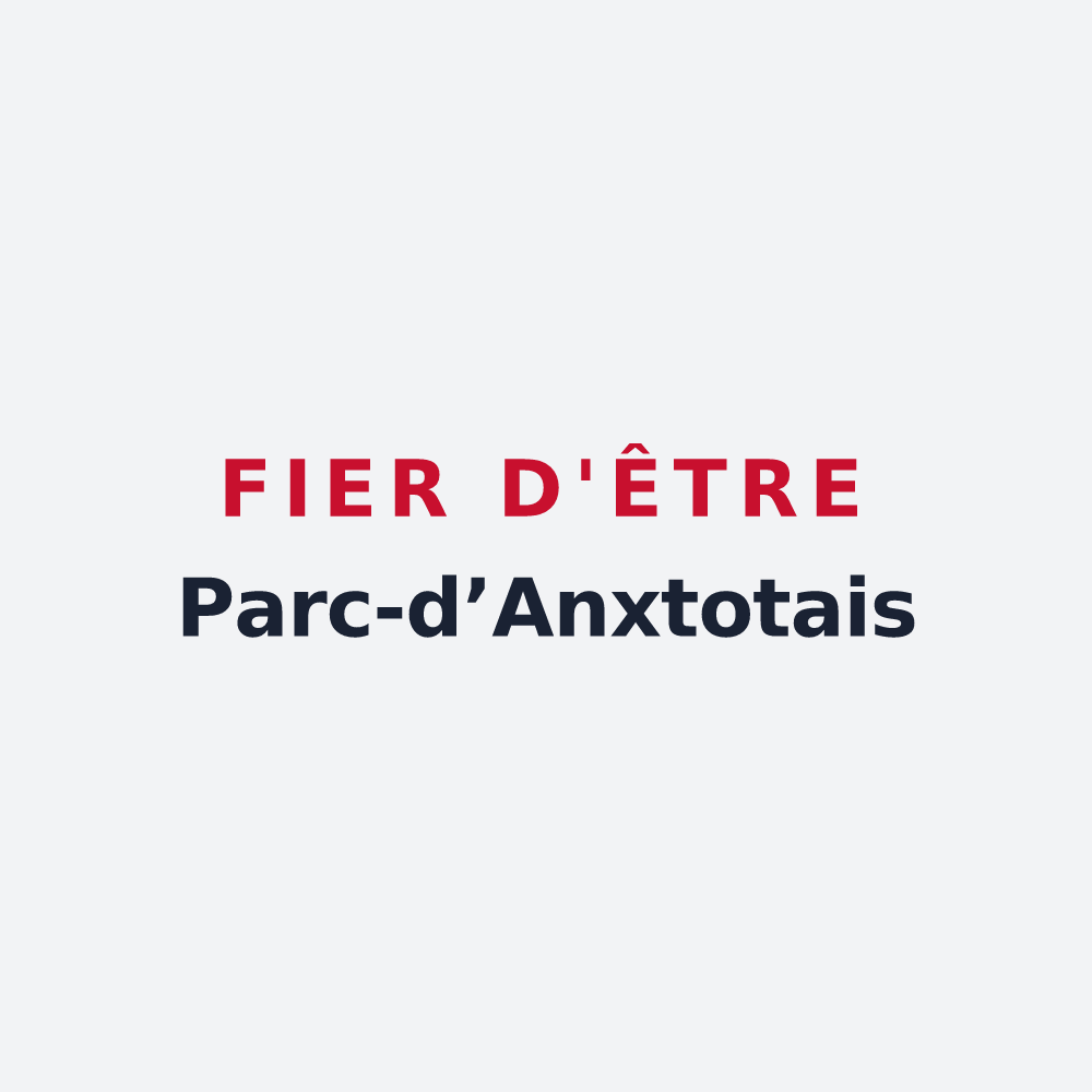 Poster « Fier d'être Parc-d’Anxtotais » — design pour Parc-d'Anxtot