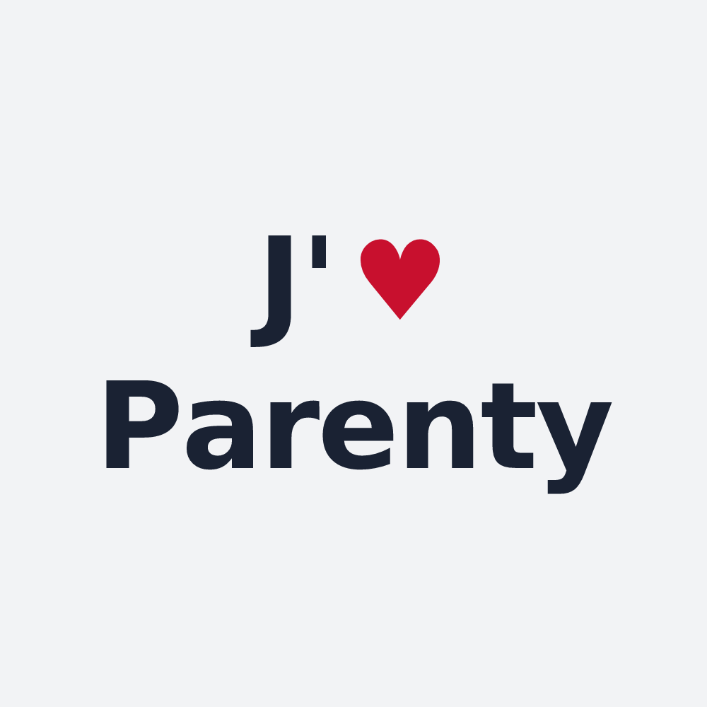 Poster personnalisé Parenty — design « J'aime Parenty » imprimé sur le poster