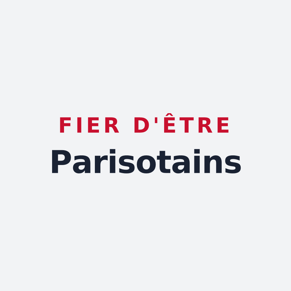 Poster « Fier d'être Parisotains » — design pour Parisot