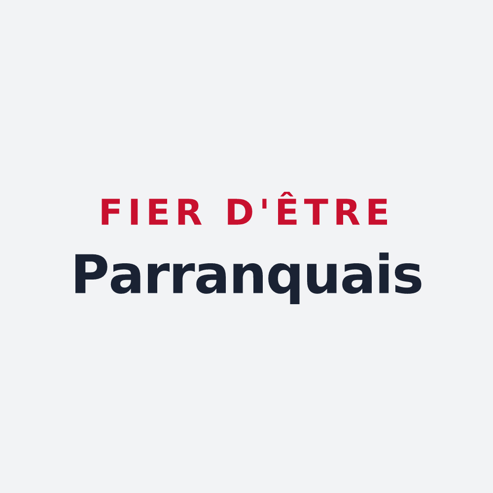Poster « Fier d'être Parranquais » — design pour Parranquet