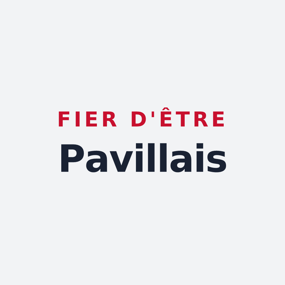 Poster « Fier d'être Pavillais » — design pour Pavilly