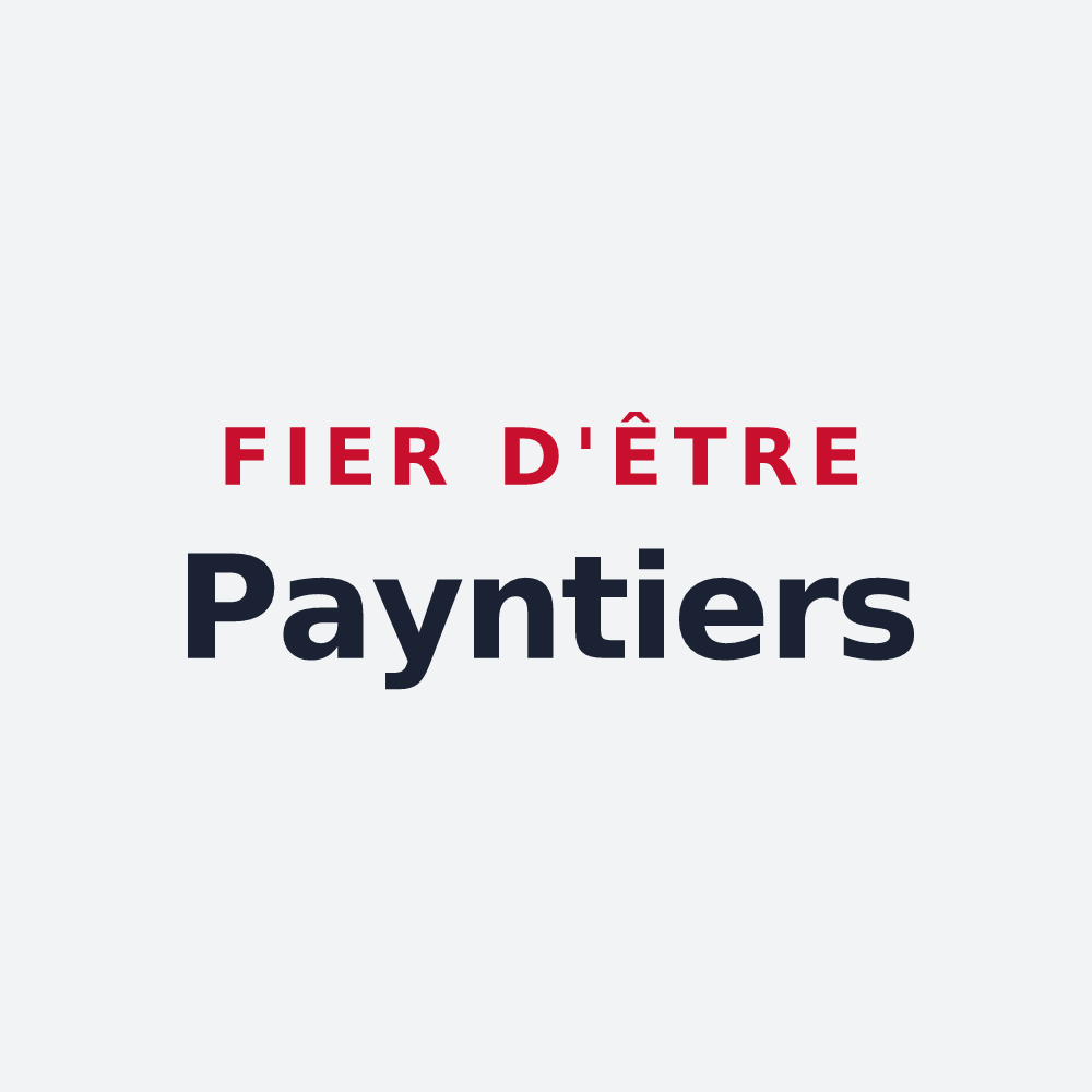 Poster « Fier d'être Payntiers » — design pour Payns