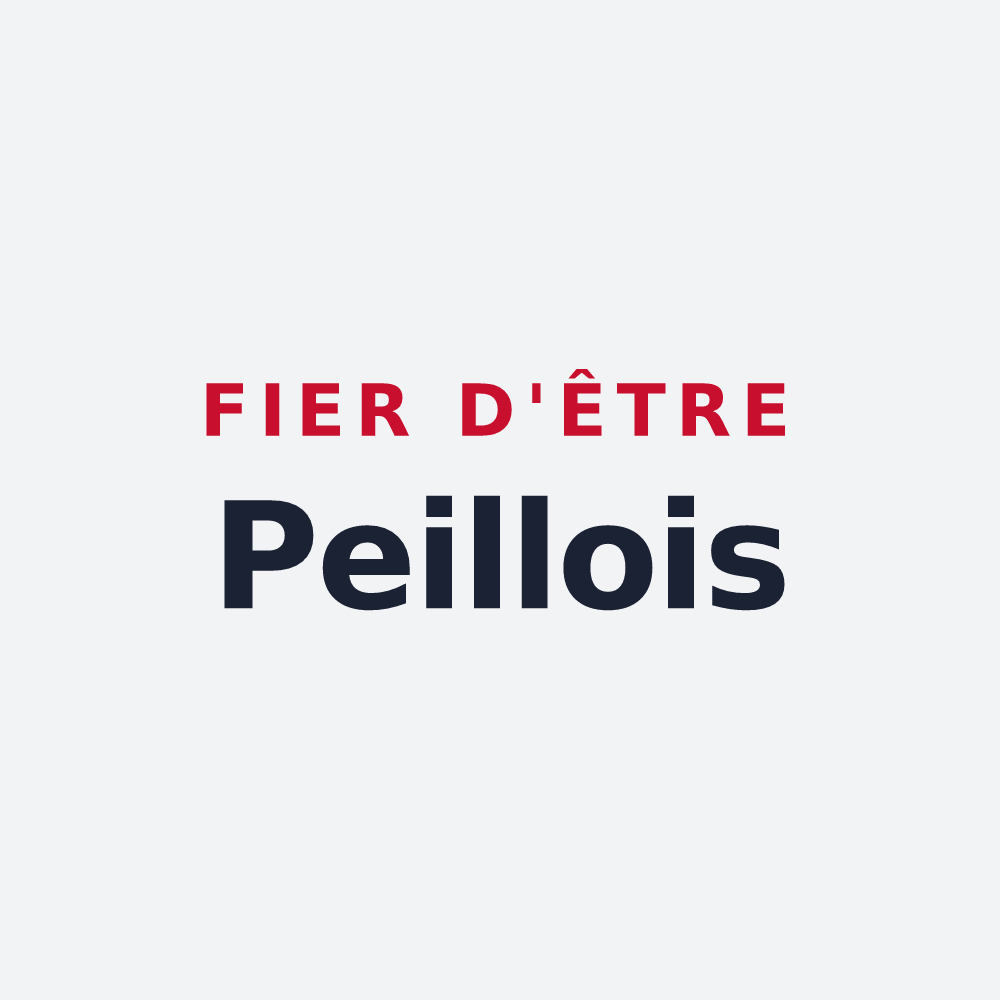 Poster « Fier d'être Peillois » — design pour Peille