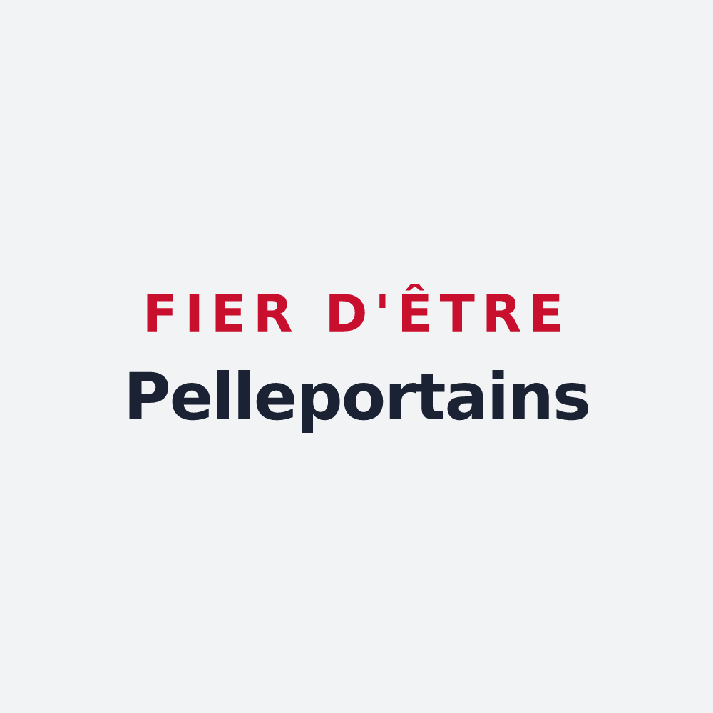 Poster « Fier d'être Pelleportains » — design pour Pelleport
