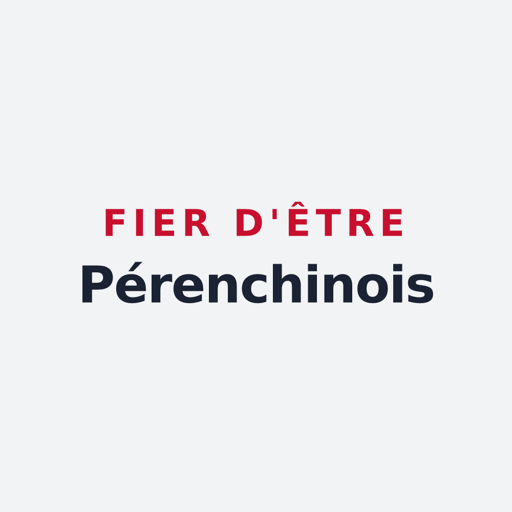 Poster « Fier d'être Pérenchinois » — design pour Pérenchies