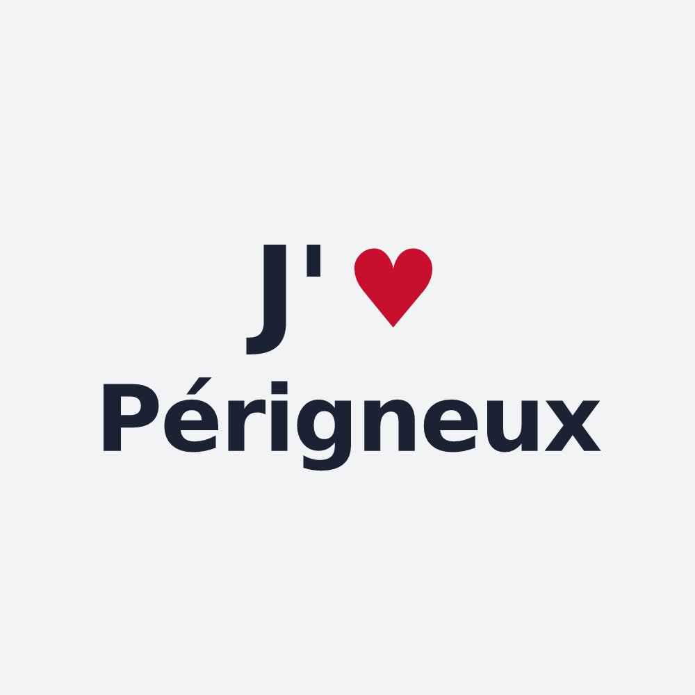Poster personnalisé Périgneux — design J'aime Périgneux