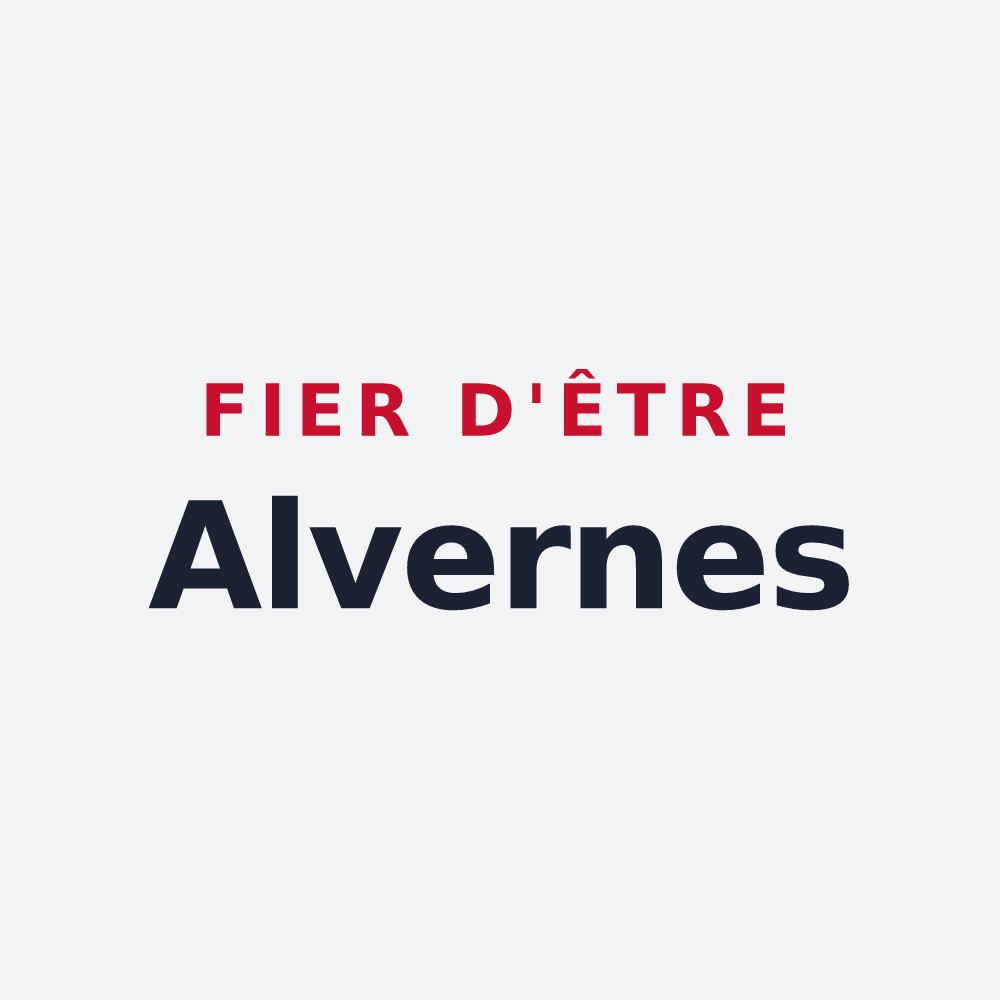 Poster « Fier d'être Alvernes » — design pour Petit-Auverné
