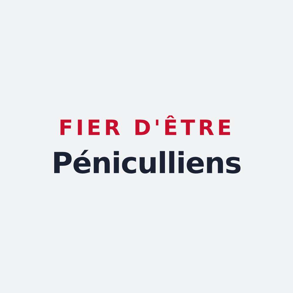 Poster « Fier d'être Péniculliens » — design pour Petit-Noir