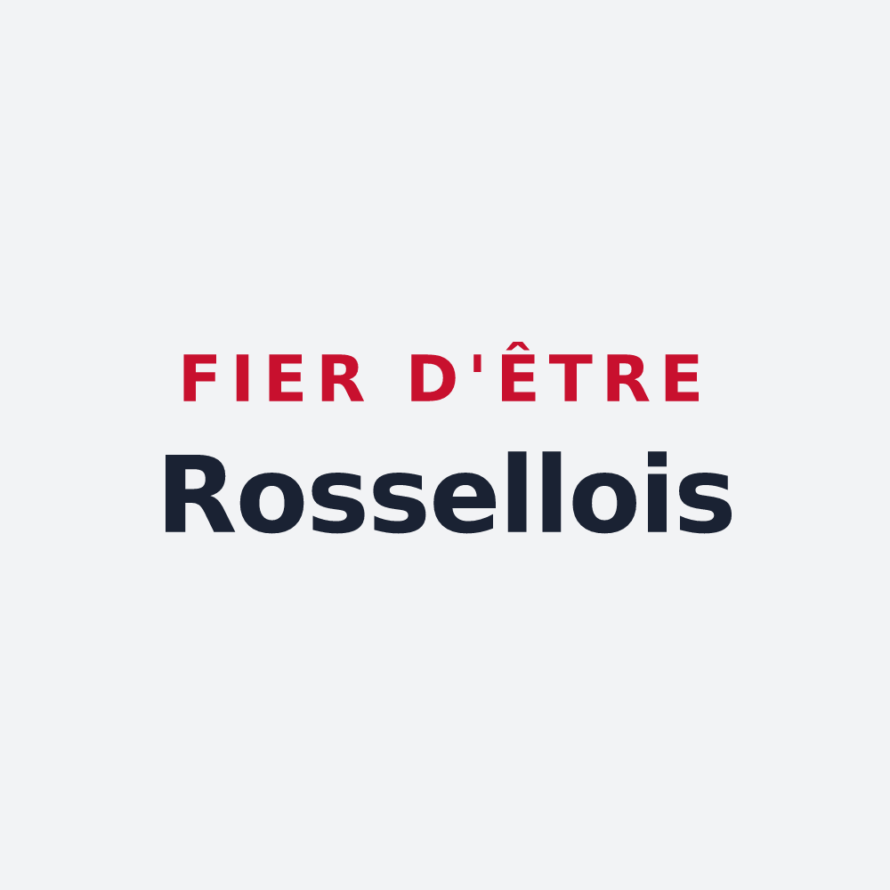 Poster « Fier d'être Rossellois » — design pour Petite-Rosselle