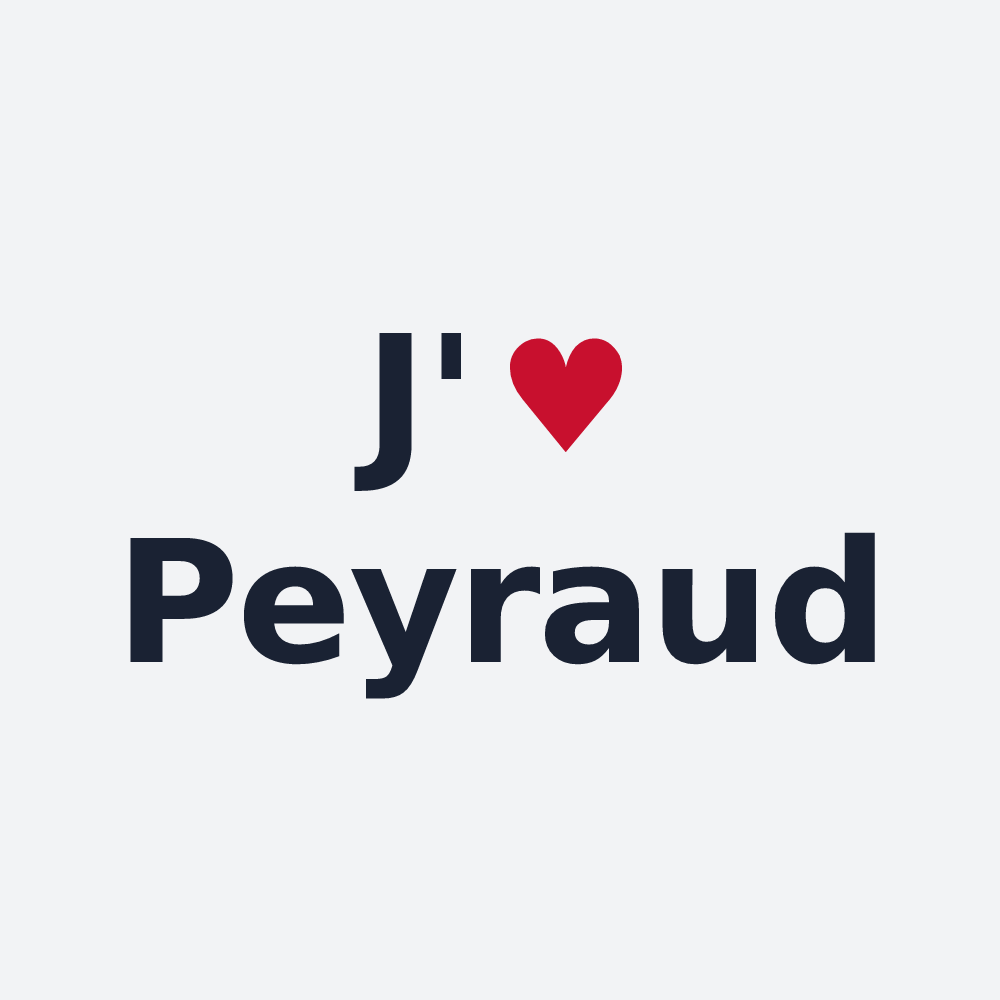 Poster personnalisé Peyraud — design J'aime Peyraud