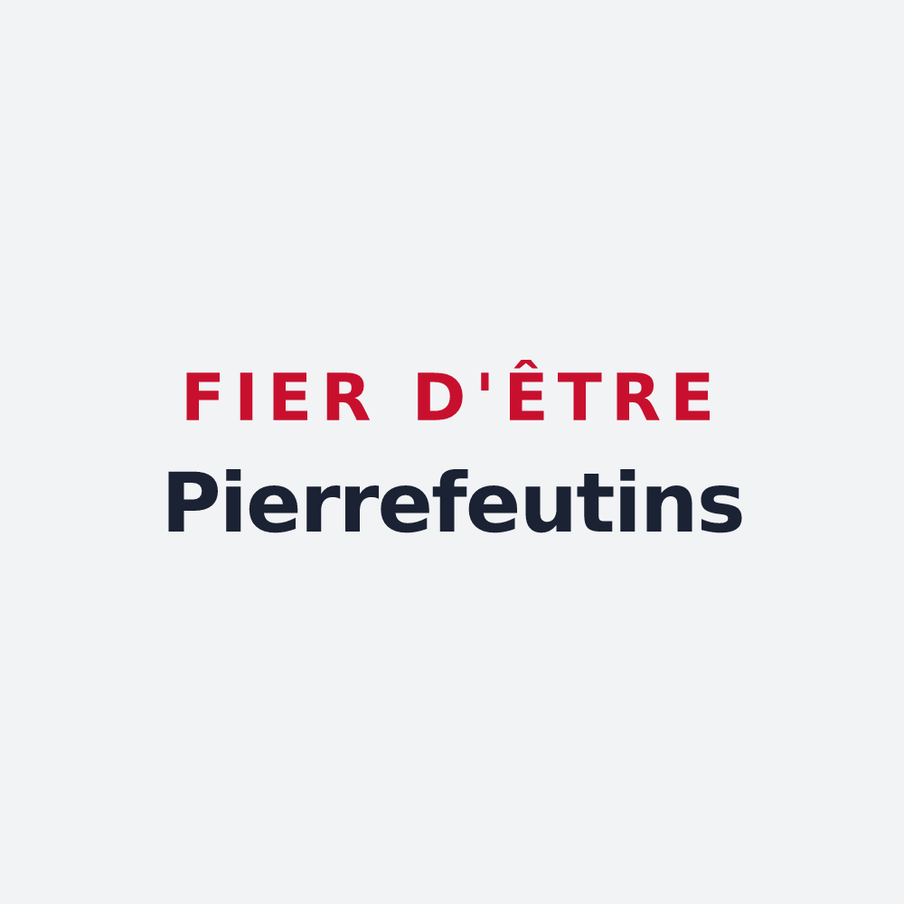 Poster « Fier d'être Pierrefeutins » — design pour Pierrefeu