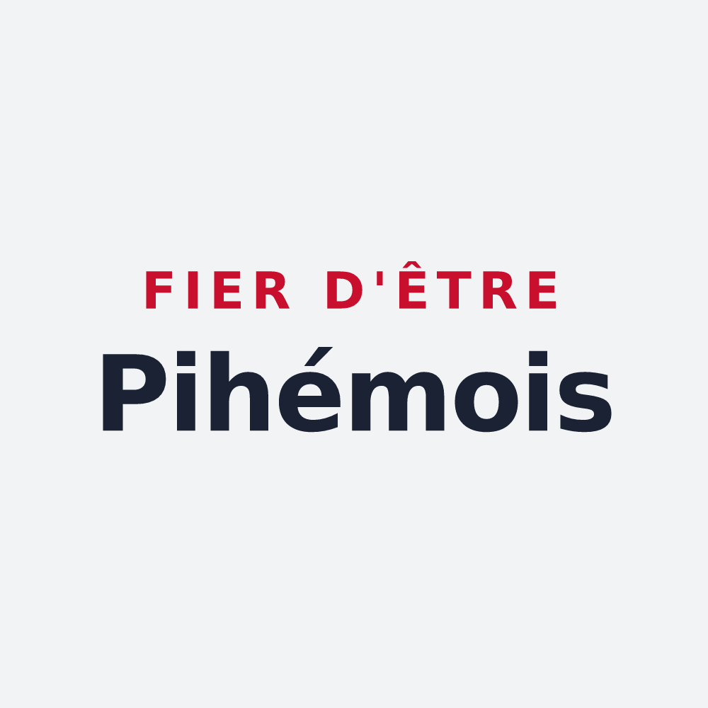 Poster « Fier d'être Pihémois » — design pour Pihem