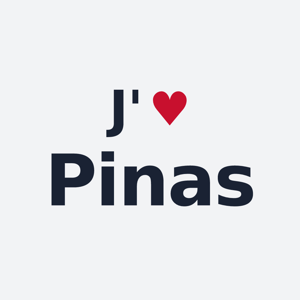 Poster personnalisé Pinas — design J'aime Pinas