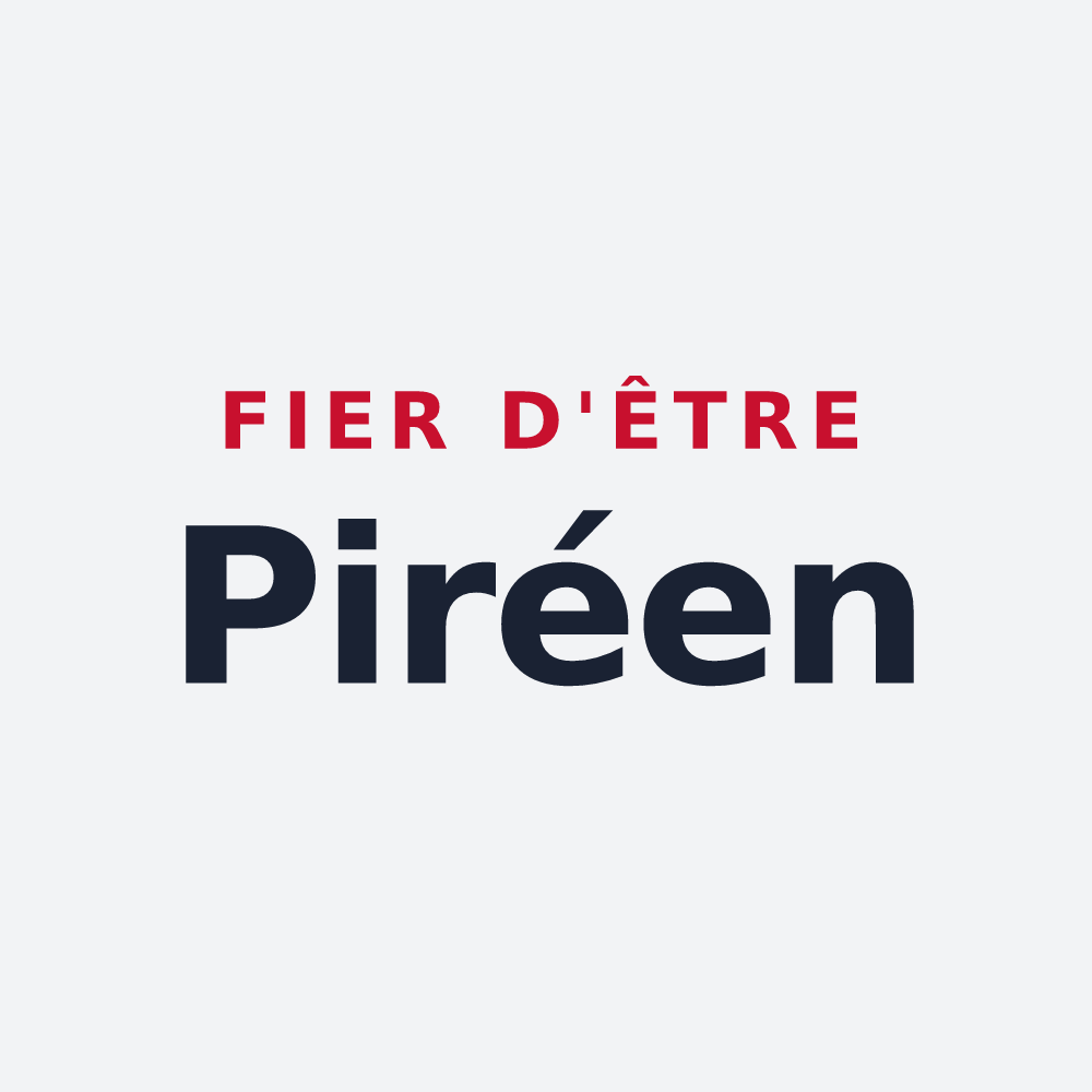 Poster « Fier d'être Piréen » — design pour Piré-Chancé