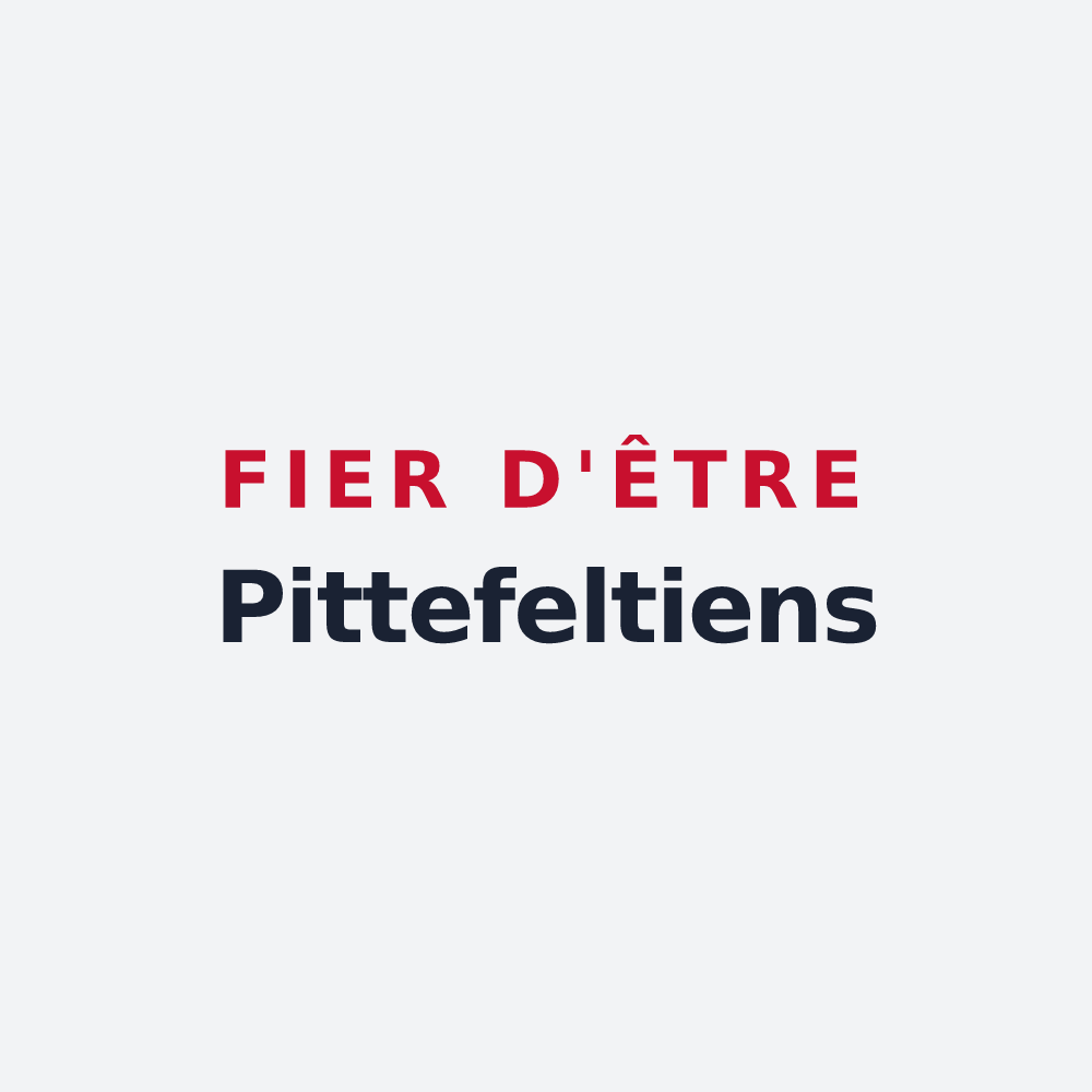 Poster « Fier d'être Pittefeltiens » — design pour Pittefaux
