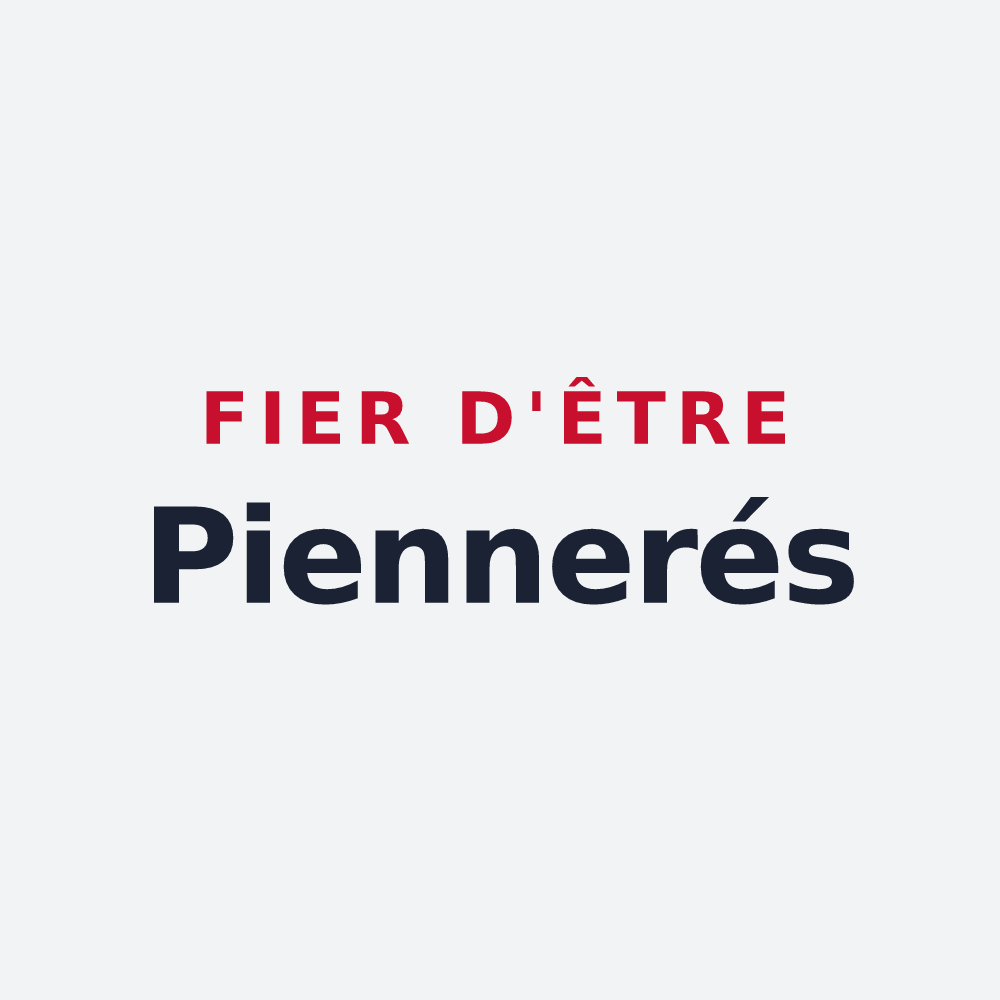 Poster « Fier d'être Piennerés » — design pour Plaine