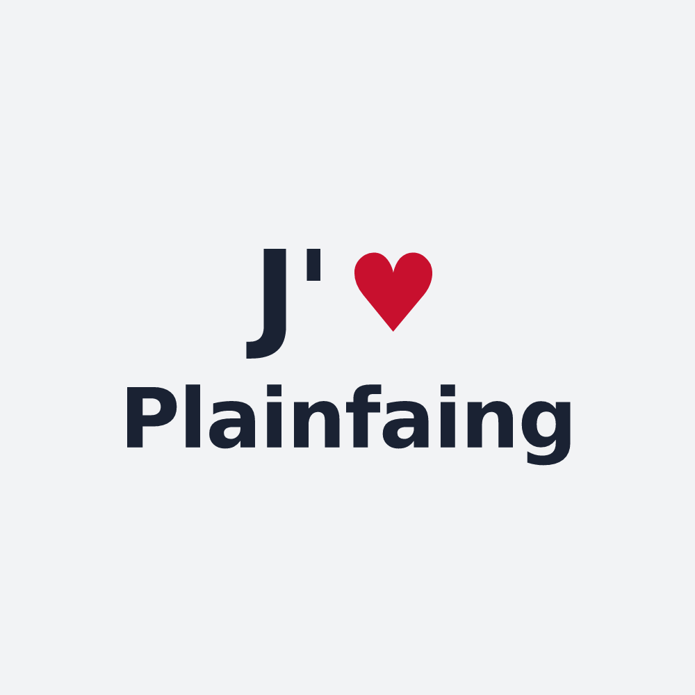 Poster personnalisé Plainfaing — design J'aime Plainfaing