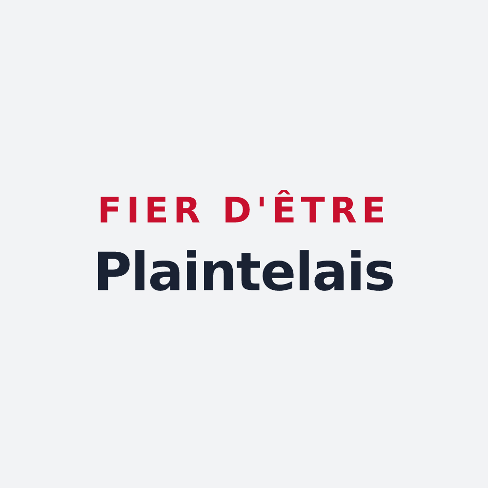 Poster « Fier d'être Plaintelais » — design pour Plaintel