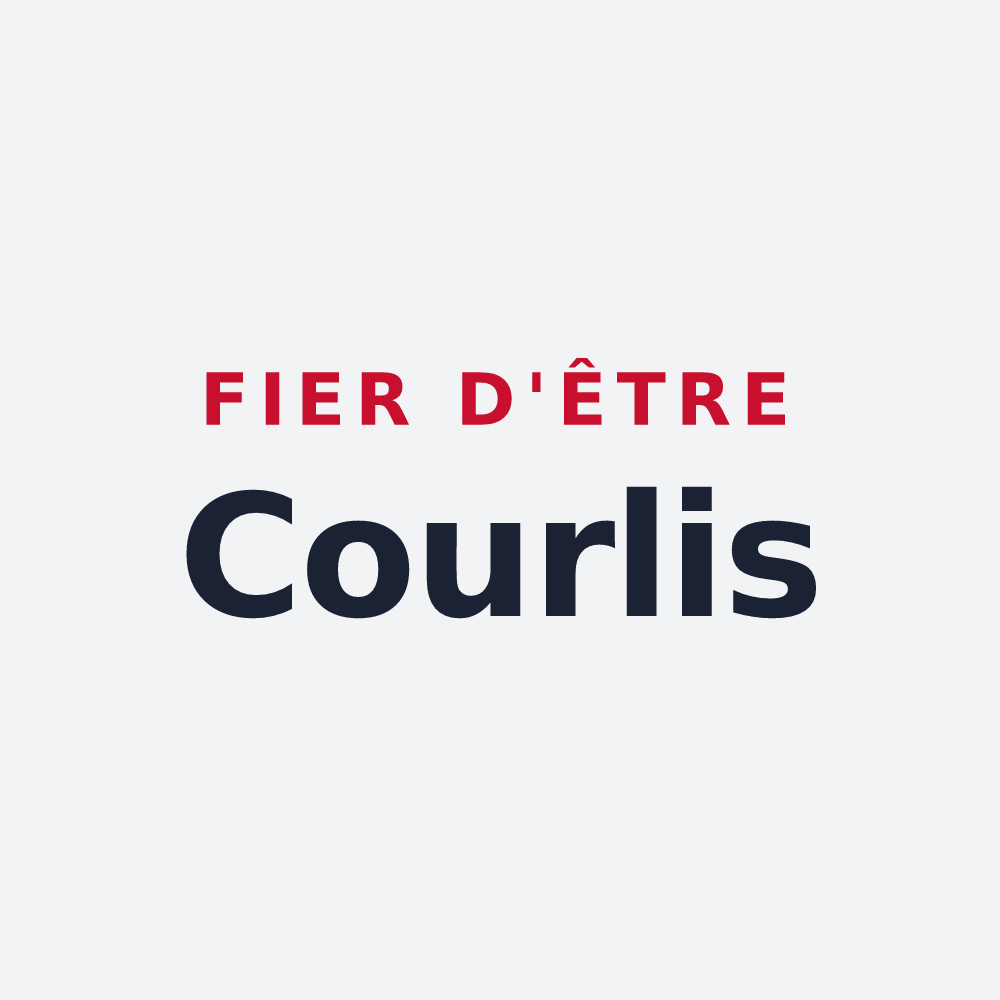 Poster « Fier d'être Courlis » — design pour Planty