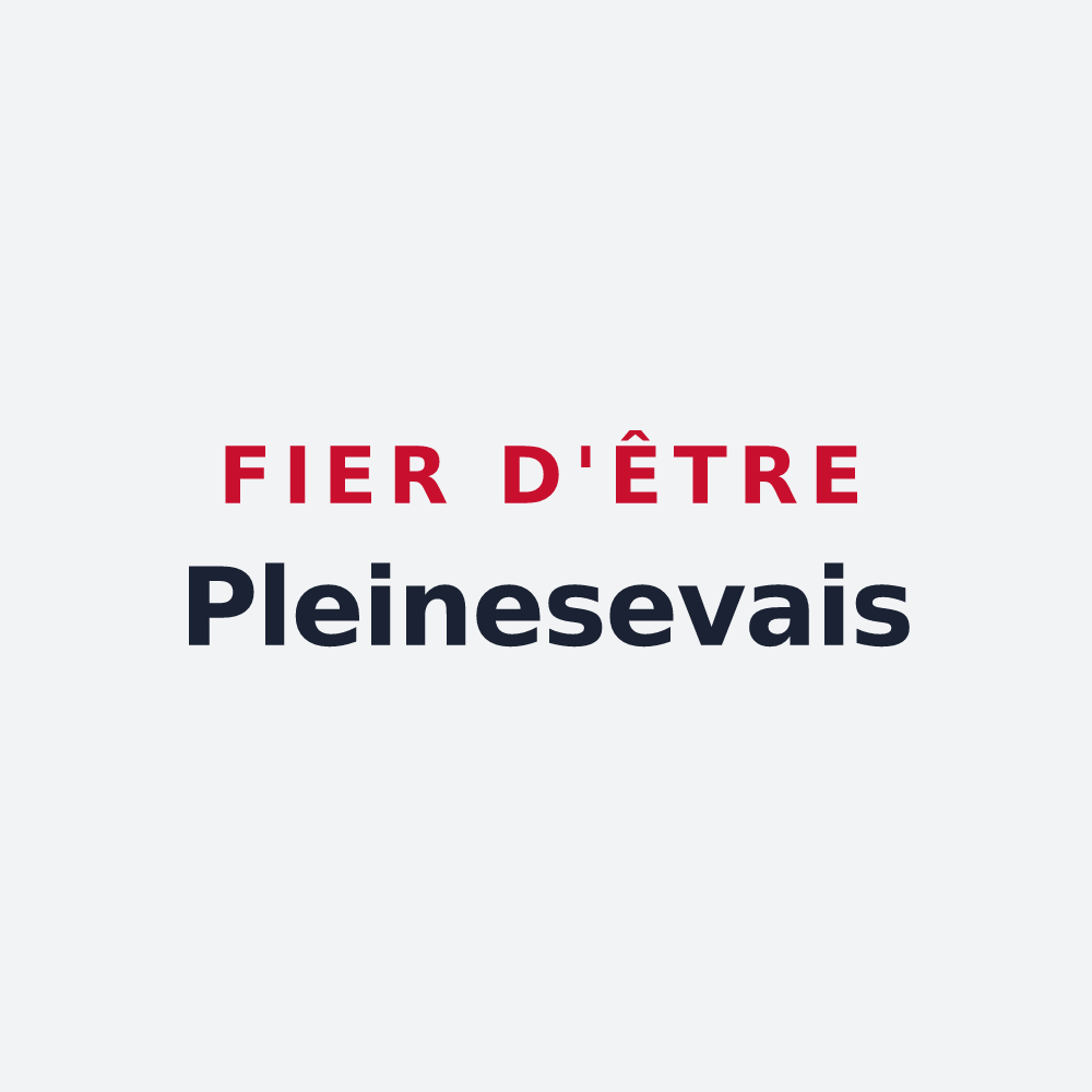 Poster « Fier d'être Pleinesevais » — design pour Pleine-Sève