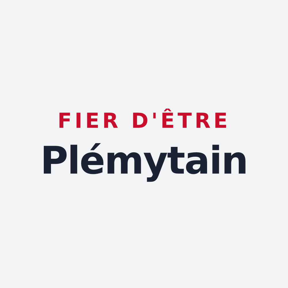 Poster « Fier d'être Plémytain » — design pour Plémy