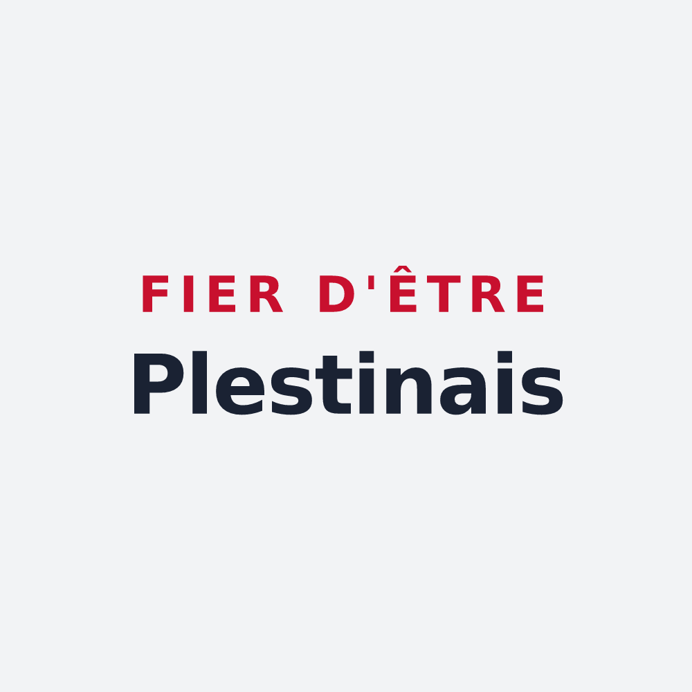 Poster « Fier d'être Plestinais » — design pour Plestin-les-Grèves