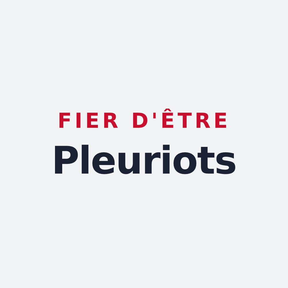 Poster « Fier d'être Pleuriots » — design pour Pleurs