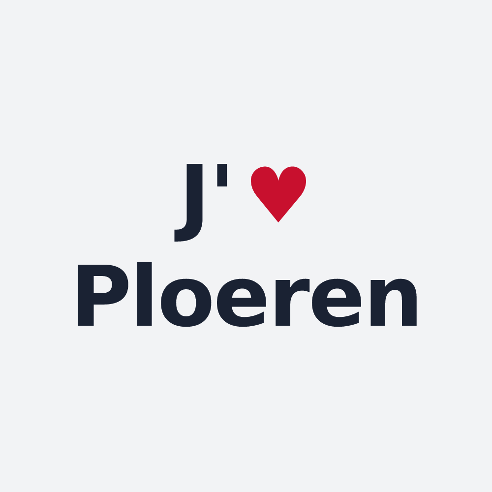 Poster personnalisé Ploeren — design J'aime Ploeren