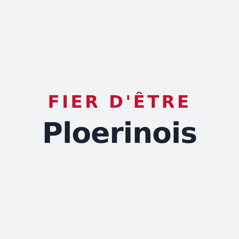 Poster « Fier d'être Ploerinois » — design pour Ploeren